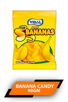 Vidal Banana Candy 90gm